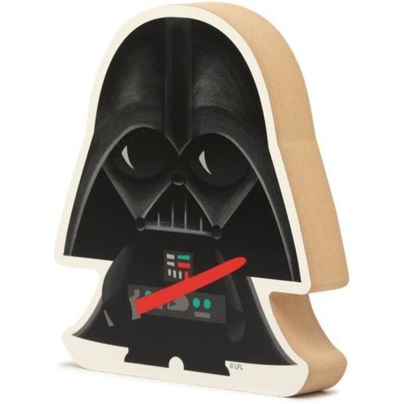 Star Wars Darth Vader Wooden Block Art Decor For Kids Room - Picture 3 of 3